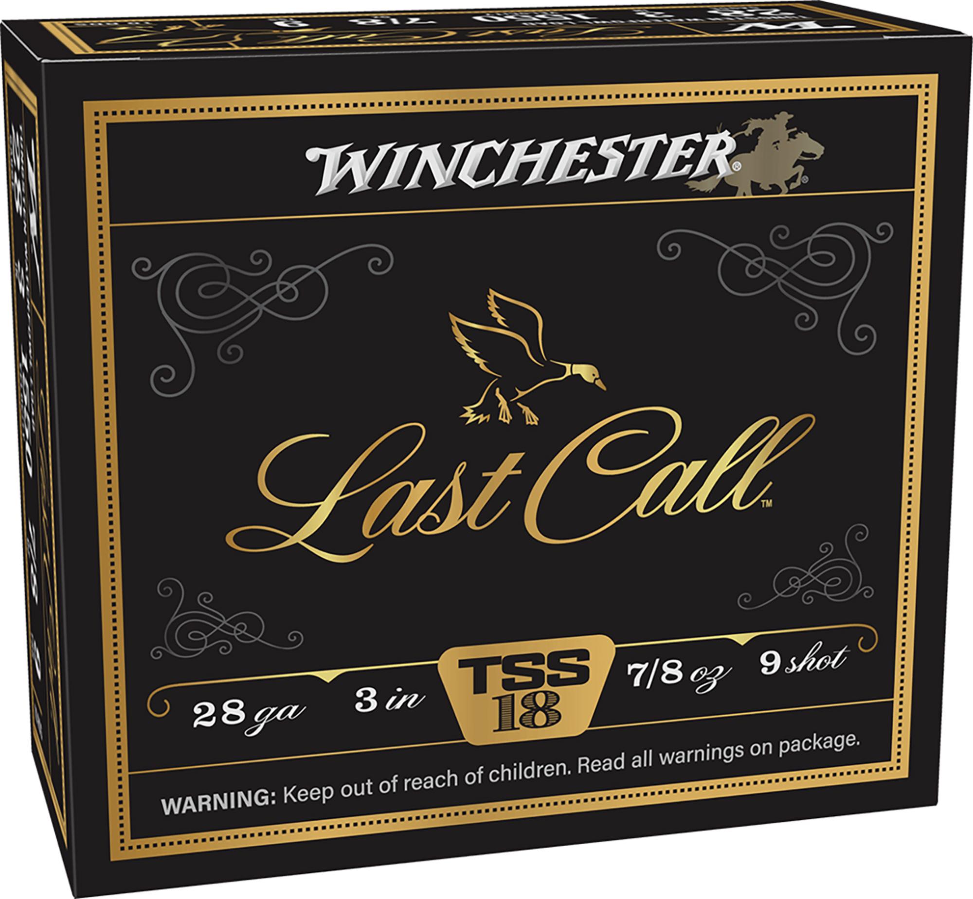 Winchester Last Call Shotshells LCTSS2839, 28 Gauge, 3", 7/8 oz, 1550 fps, #9 shot, 10 Rds/box