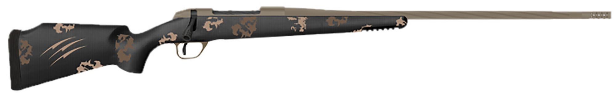 Fierce Twisted TI Rogue Bolt Action Rifle TWTROG65PRC20BS, 6.5 PRC, 20" Threaded, Ambush Camo Stock