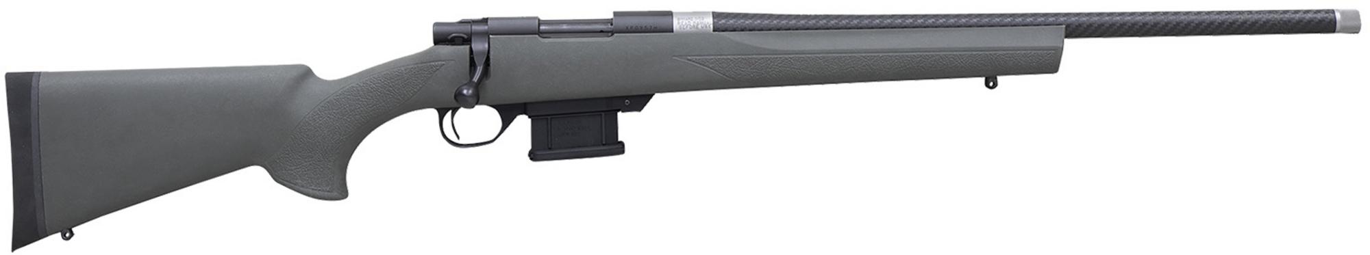 Howa M1500 Mini Action Bolt Action Rifle HMACF65GYTH, 6.5 Grendel, 20" Threaded, Fixed HTI Stock