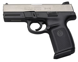 Smith & Wesson Sigma SW40VE Pistol 120023, 40 Smith & Wesson, 4", Polymer Grip, Stainless Slide/Black Frame, 10 Rd