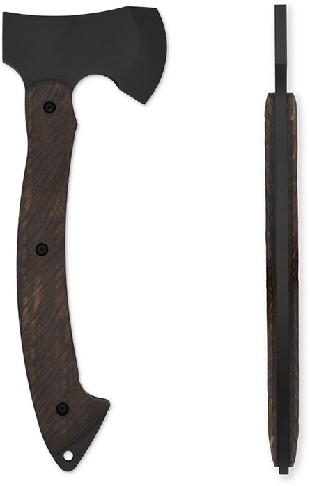 Toor Knives Camp Axe, Walnut Finish (CAMPAXEWL)