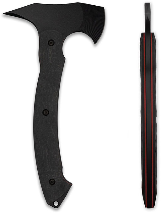 Toor Knives Tomahawk, Shadow Black Finish (TOMAHAWKSB)