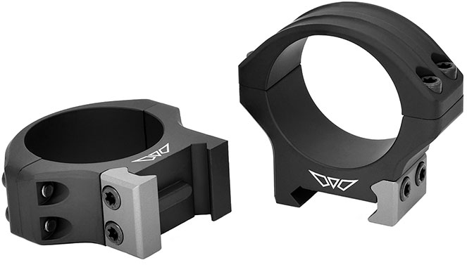 Warne 8520M Hyperlite Rings, 34mm, Low, Matte Black