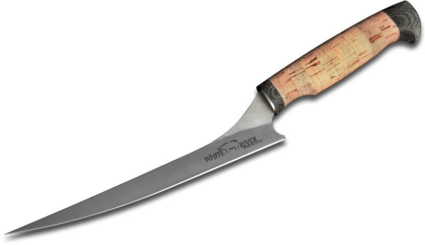 White River Knives Step Up 8 Fillet Knife W Leather Sheath Cork Handle Wrsuf8cork Able Ammo